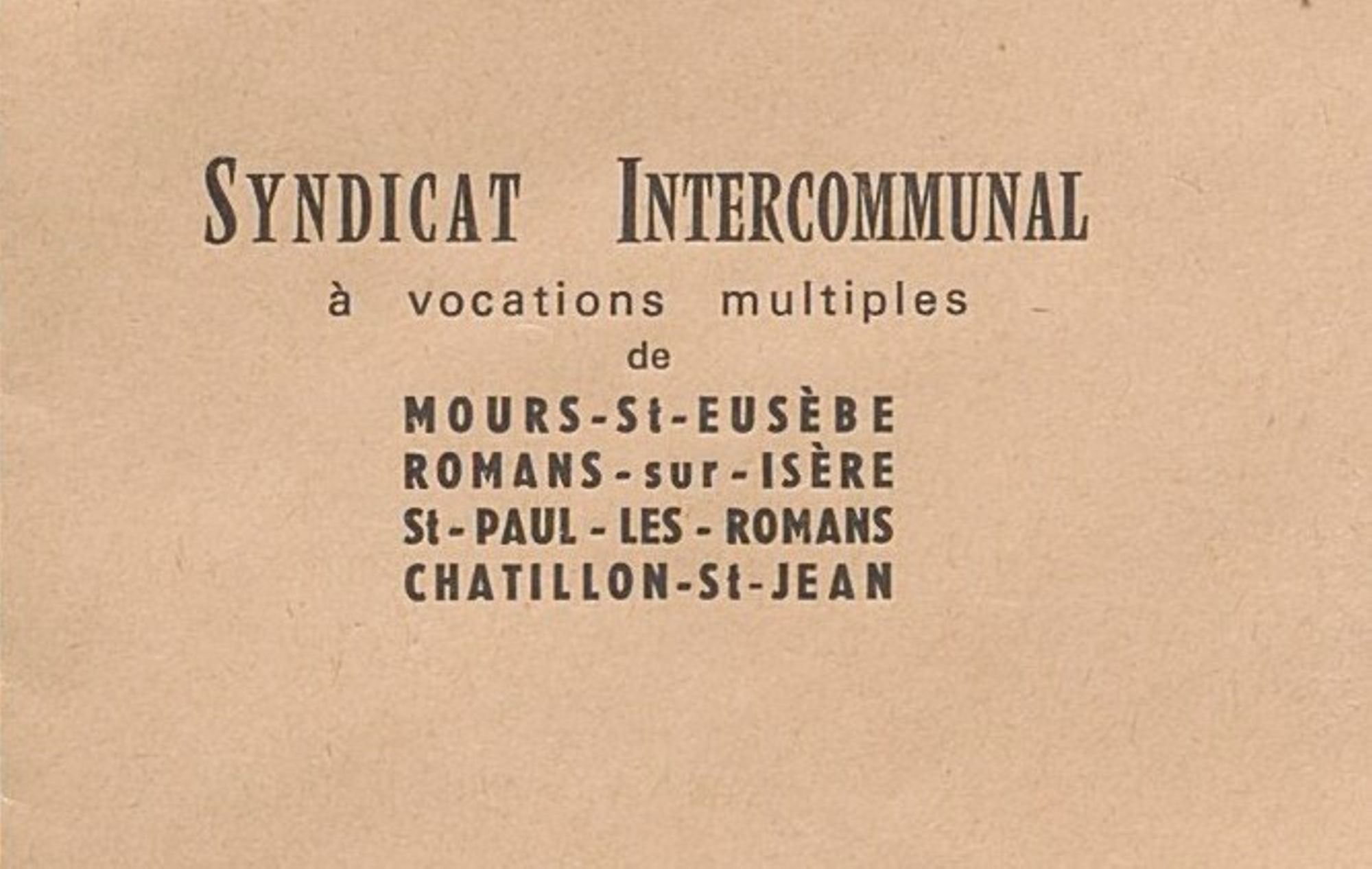 Les archives de Valence Romans Agglo